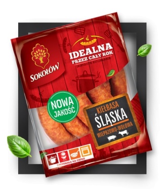 Kiełbasa śląska wieprzowo-wołowa (1,2 kg)